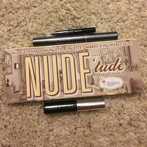 Makeup bundle eyeliner, eyeshadow, brow gel