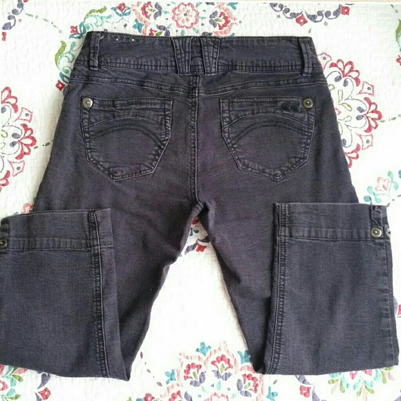 DONATED 9/6  Purple Denim Capris - Picture 3 of 3