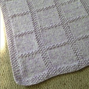 Handmade Knitted Baby Blanket