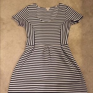 J. Crew Perfect Stripe Dress