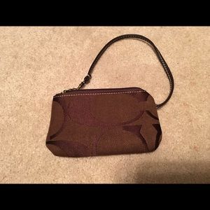 Coach wristlet