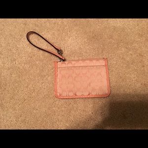 Coach card holder