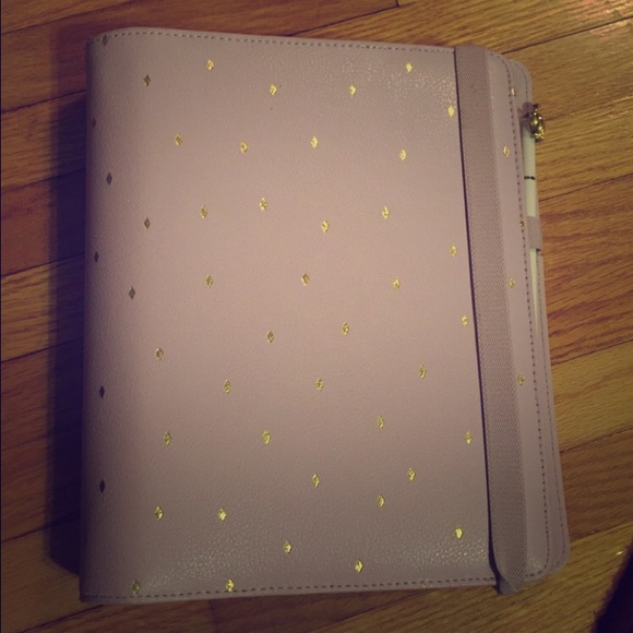 Large Kikki K Lilac and Gold