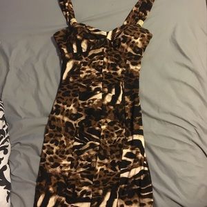 Animal print dress. Sexy and perfect condition