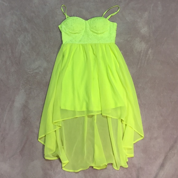 Bright Yellow Dress
