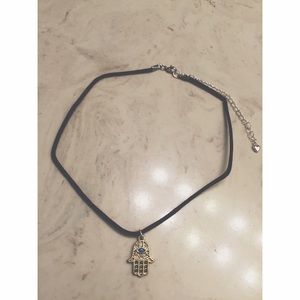 Hamsa Choker Necklace