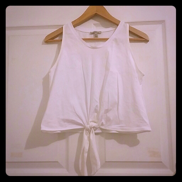 Zara White Top Tank