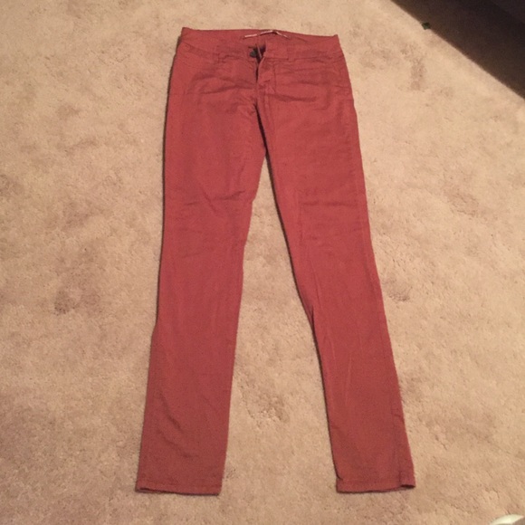 Dark mix of Orange/Brown pants