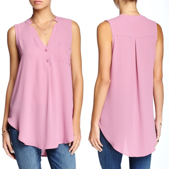⚡️Flash Sale⚡️LUSH, Lilas, V-Neck Tank (Juniors) - Picture 2 of 4