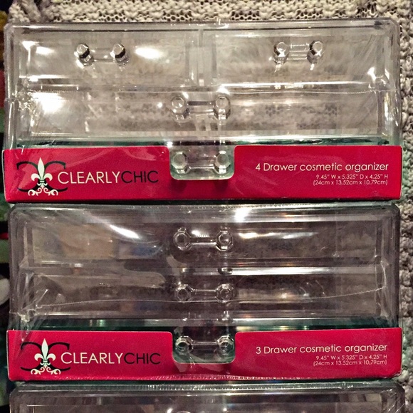 3 ACRYLIC ORGANIZER BUNDLE