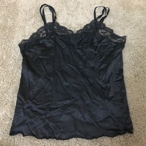 Black Silk Cami