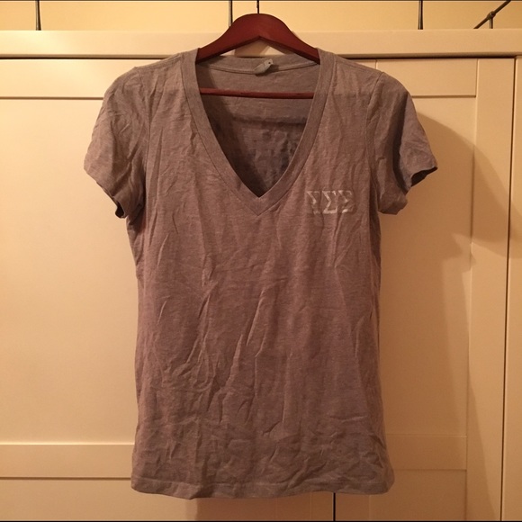 Tri-Sigma V-Neck