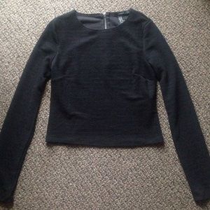 Forever21 long-sleeve crop top