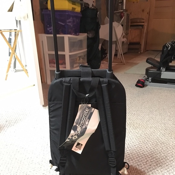 Sport backpack with wheels