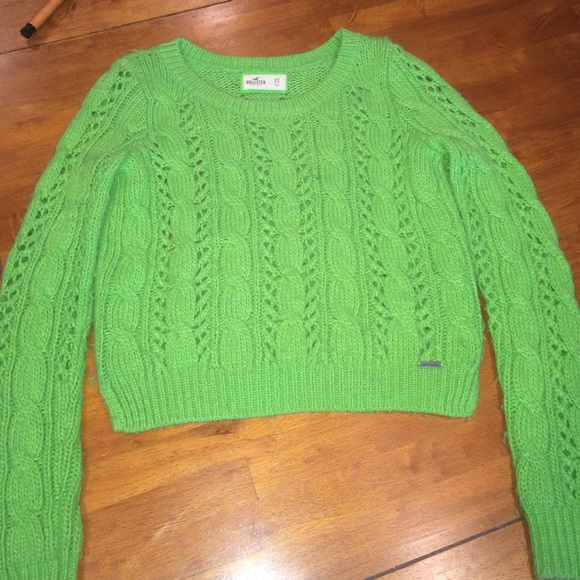 Green Hollister Sweater