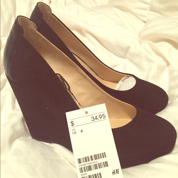 H&M Shoes - H&M wedges - New with tags!!