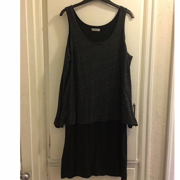 Allen Allen Layered Tank Dress - L