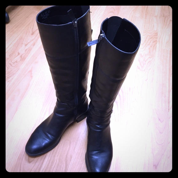 Franco Sarto Black Boots
