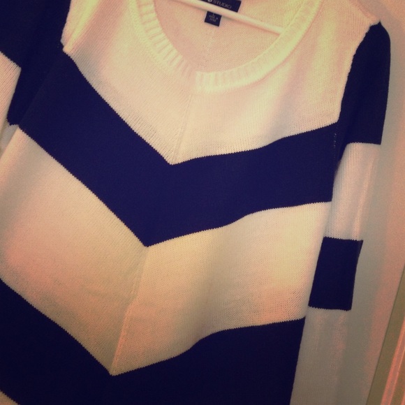 Chevron Tunic Sweater