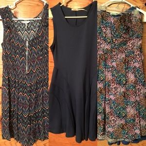 3 Dress deal! Cute colorful great condition!