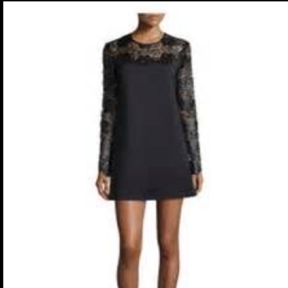 Black Ponte Clover Canyon mini dress - Picture 3 of 4