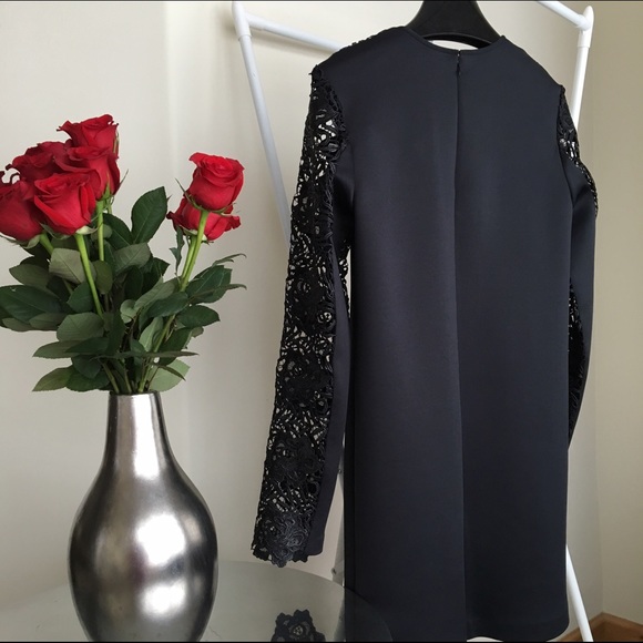 Black Ponte Clover Canyon mini dress - Picture 2 of 4