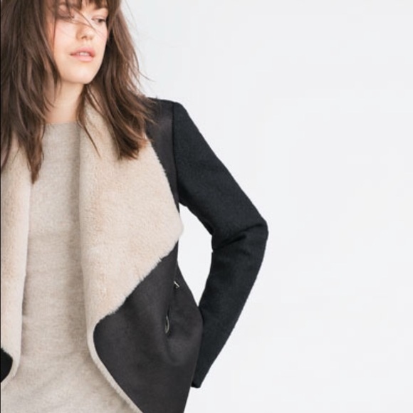 Aw Zara Sheepskin Jacket - Picture 2 of 4