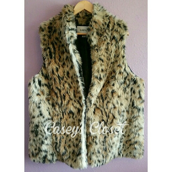 Avenue Jackets & Blazers - Fur Vest
