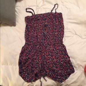 Forever 21 floral romper