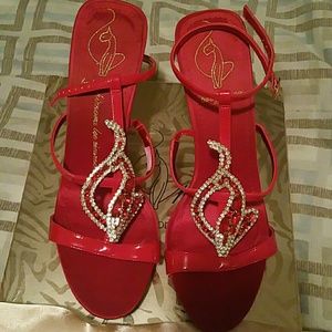 Authentic Baby Phat Golden Goddess wedge hills