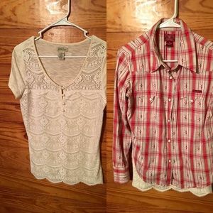 2 Lucky Brand Tops!