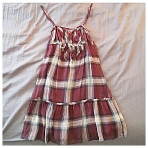 Plaid dress