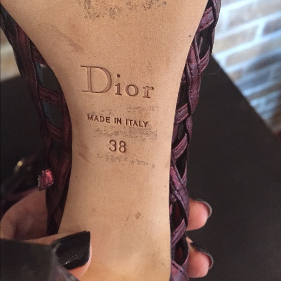 SOLD ❤️ Dior cage heels 38 - Picture 3 of 4