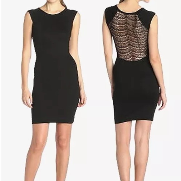 French Connection Dresses & Skirts - FRENCH CONNECTION - DANI LACE OPEN BACK DRESS