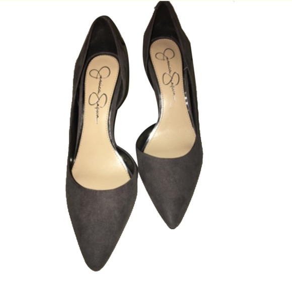 🔥PRICE DROP🔥 Jessica Simpson Gray Suede Pumps