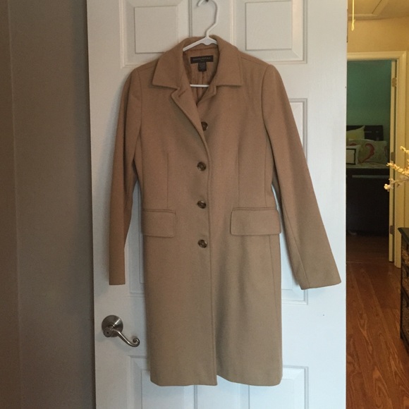Banana Republic Camel Peacoat