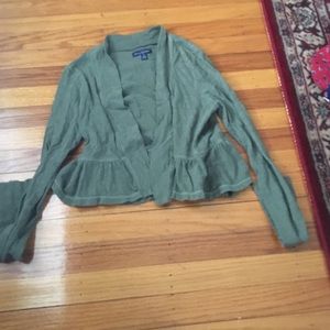 Women's cropped sweatshirt/sweater