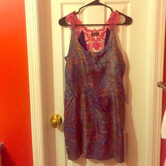 100% silk dress