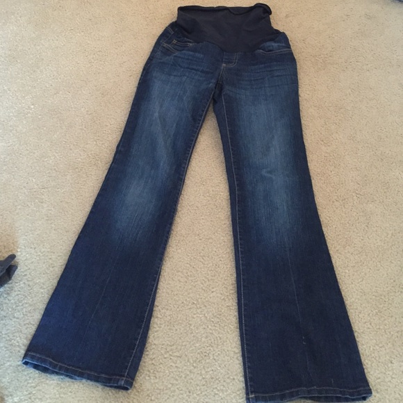 Motherhood Maternity flare leg jeans