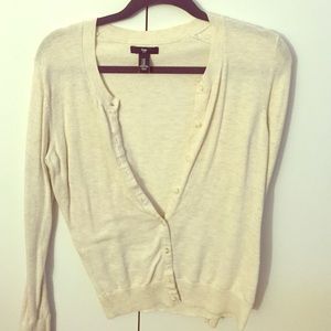 Beige cardigan