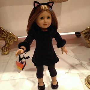 American Girl Doll and 2 outfits