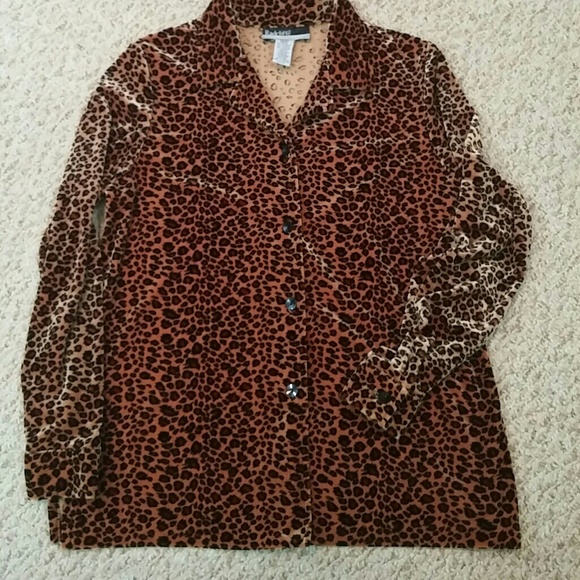 Vintage velour shirt - Picture 2 of 4