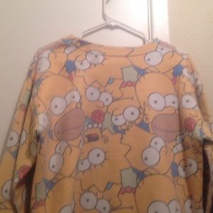 The Simpsons hoodie never worn