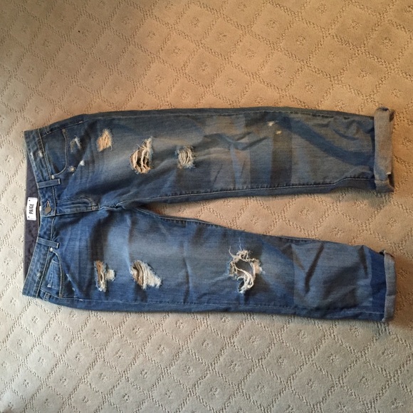 Paige distressed boyfriend jeans