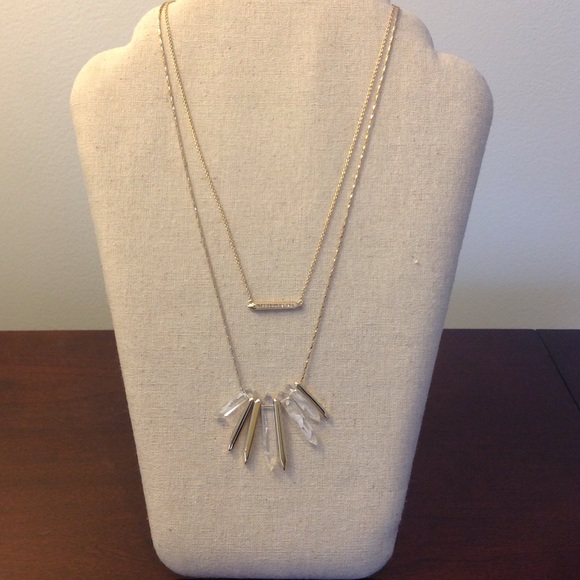 Stella & Dot Rebel Cluster Necklace