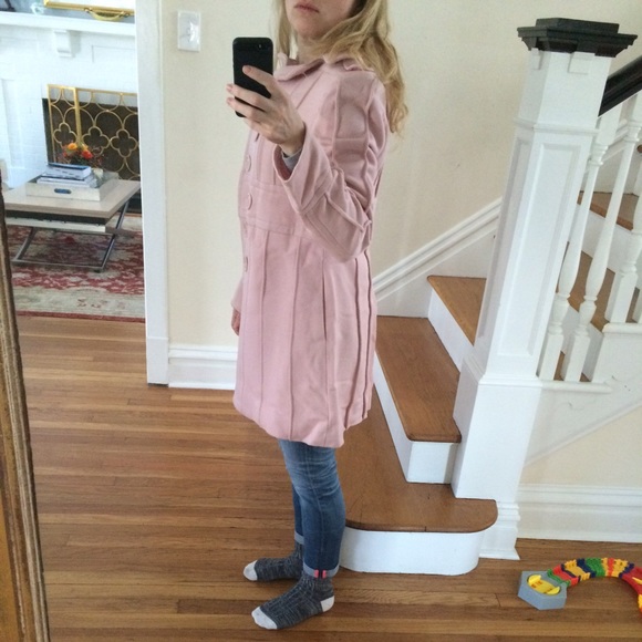 Pale pink Marc Jacobs pea coat - Picture 2 of 4