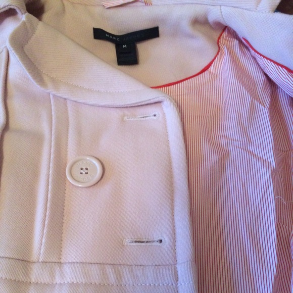 Pale pink Marc Jacobs pea coat - Picture 3 of 4