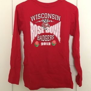 Wisconsin Badgers rose bowl shirt