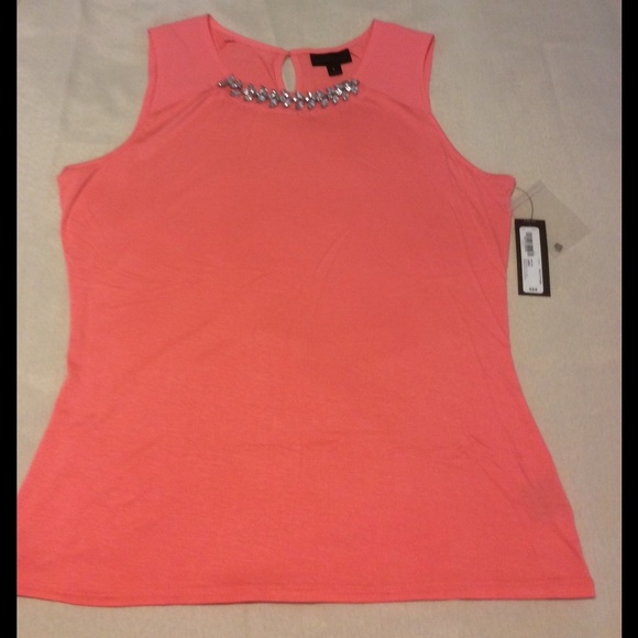 Jeweled tank top