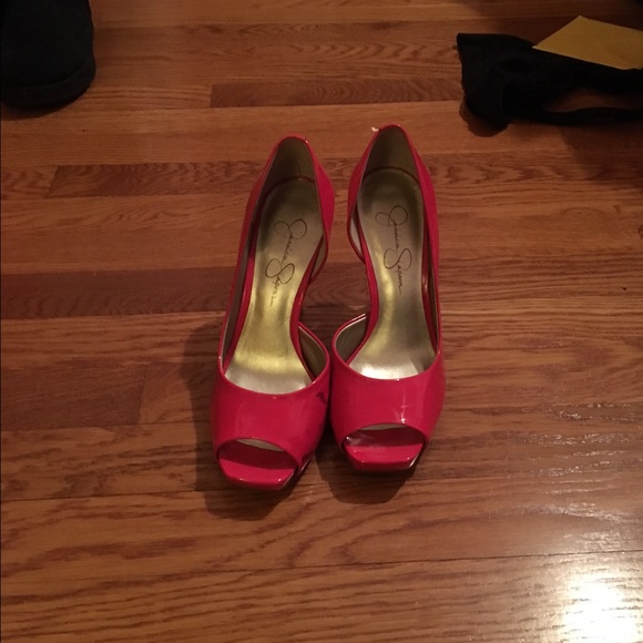 Jessica Simpson Peep Toe Heels